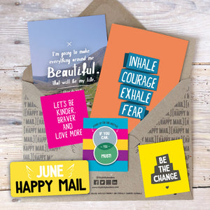 Happy Mail | Inspirational Postcards & Stationery