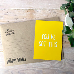 You've Got This | Encouraging Postcard