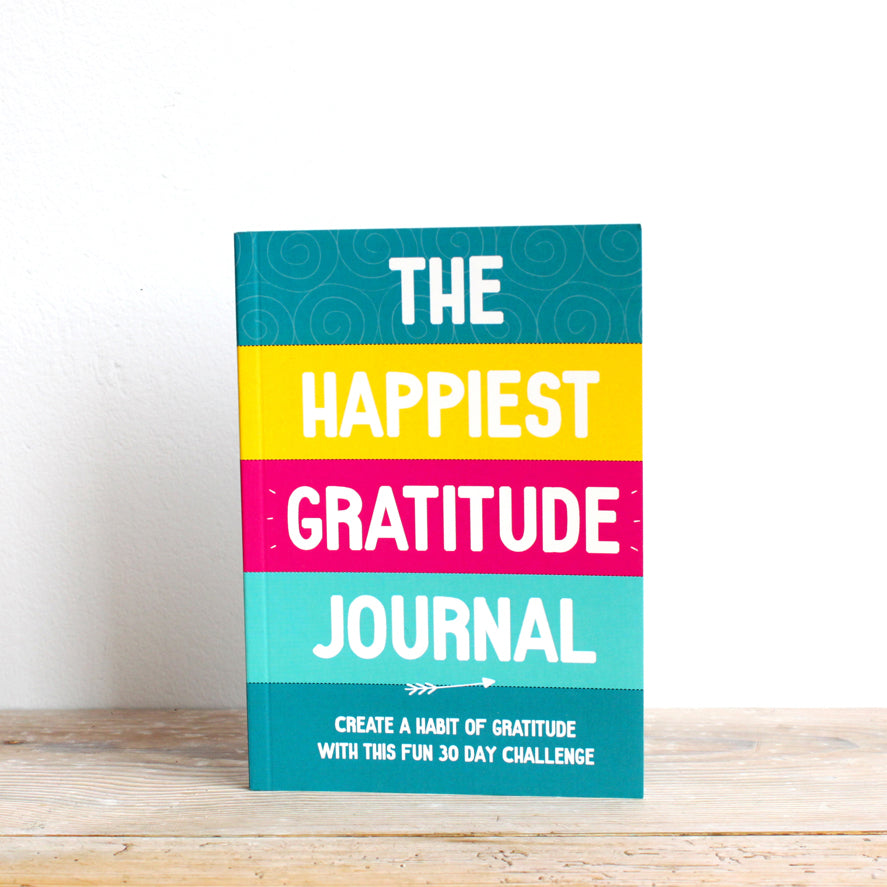 The Happiest Gratitude Journal | 30 Day | Daily Gratitude Journal - Itty Bitty Book Co Gratitude Journal, Positivity, gift