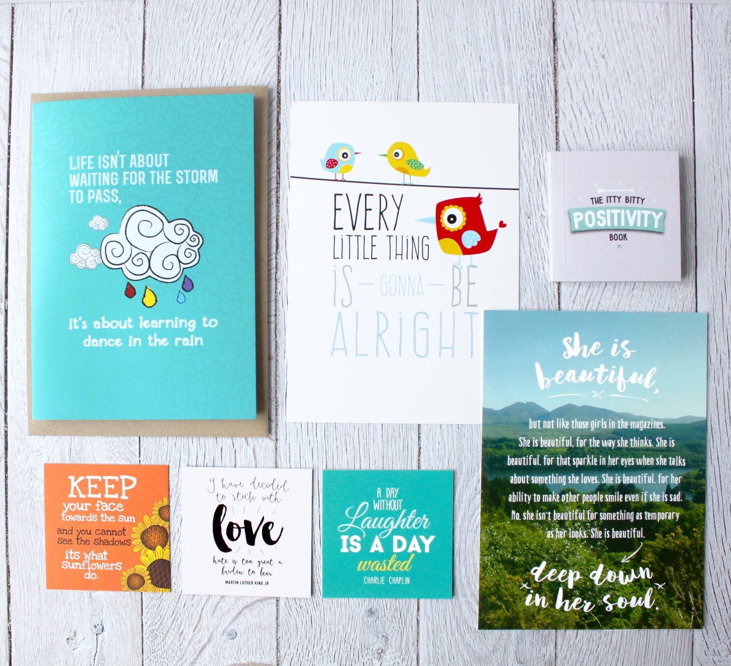 Friendship Gifts for Her | Best Friend Gift - Happy Box - Itty Bitty Book Co Inspirational & Motivational Gifts & Gift Boxes, Positivity, gift
