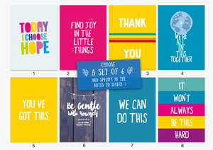 We're All In This Together Postcard | Encouraging Postcards | Postcard Set