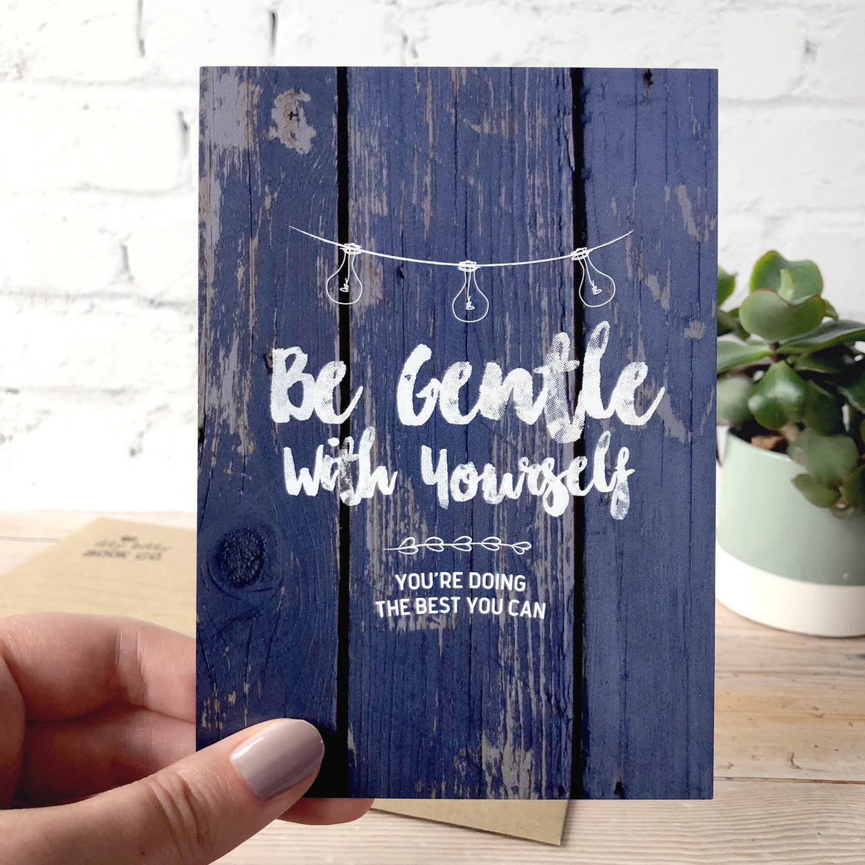 Be Gentle | Encouraging Postcard | Postcard Set
